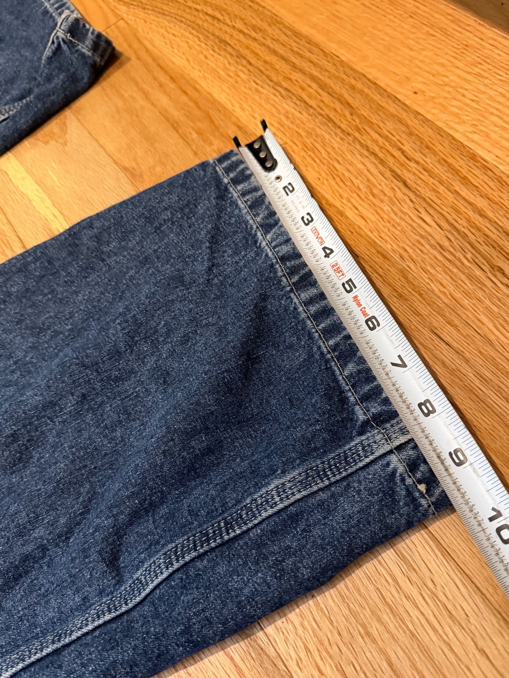 Lee Dungarees Can’t Bust ‘Em Dark Blue Denim Overalls - Picture 7 of 8